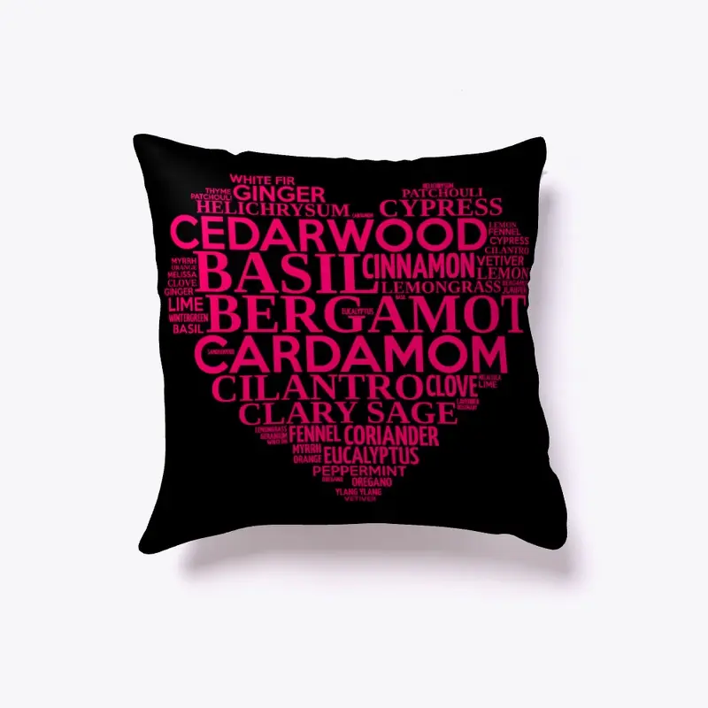 Essential Oil Heart Pillow